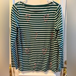 Talbots Candy Cane Shirt
